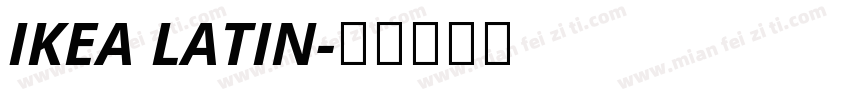 IKEA LATIN字体转换